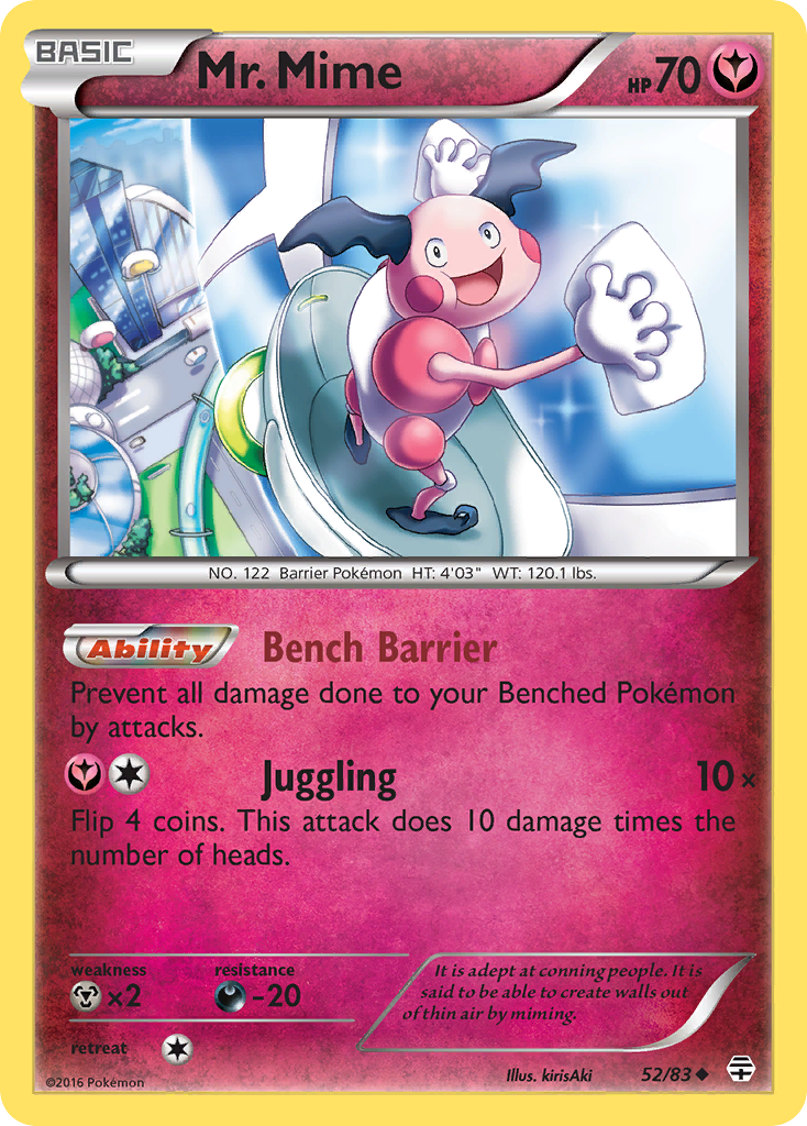 Generations Mr. Mime #52/83